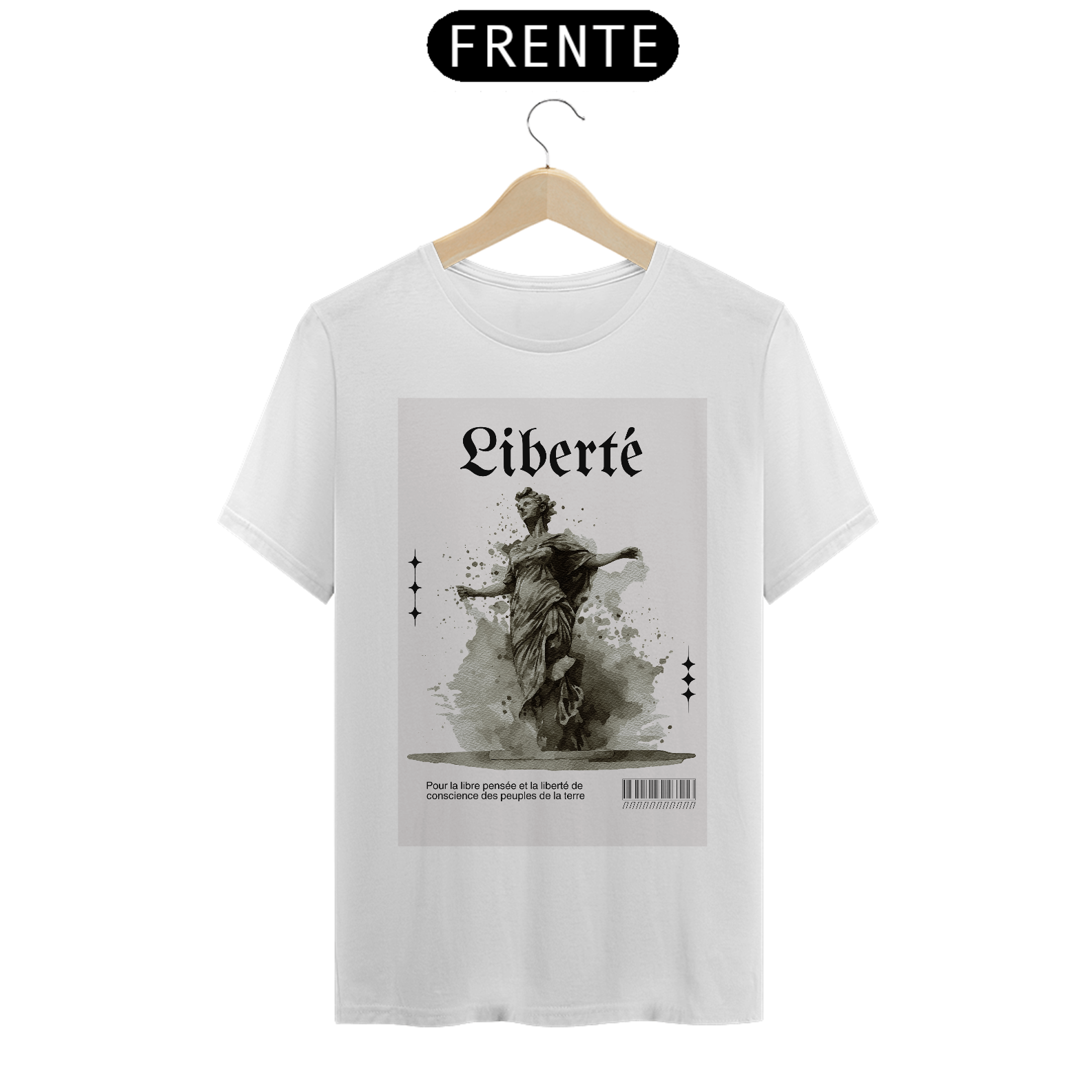 Nome do produto: Camiseta Liberdade