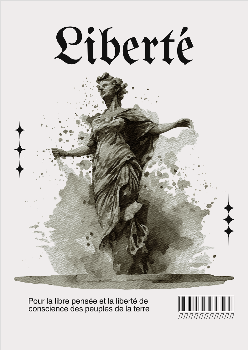 Nome do produto: Poster Liberté
