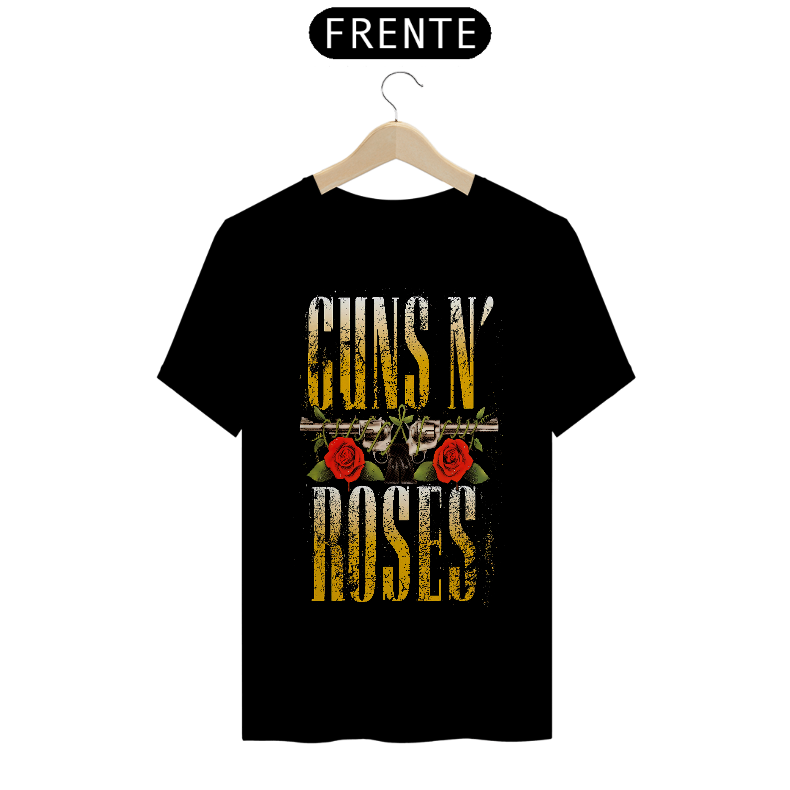T-shirt inspiration Guns N Roses unissex