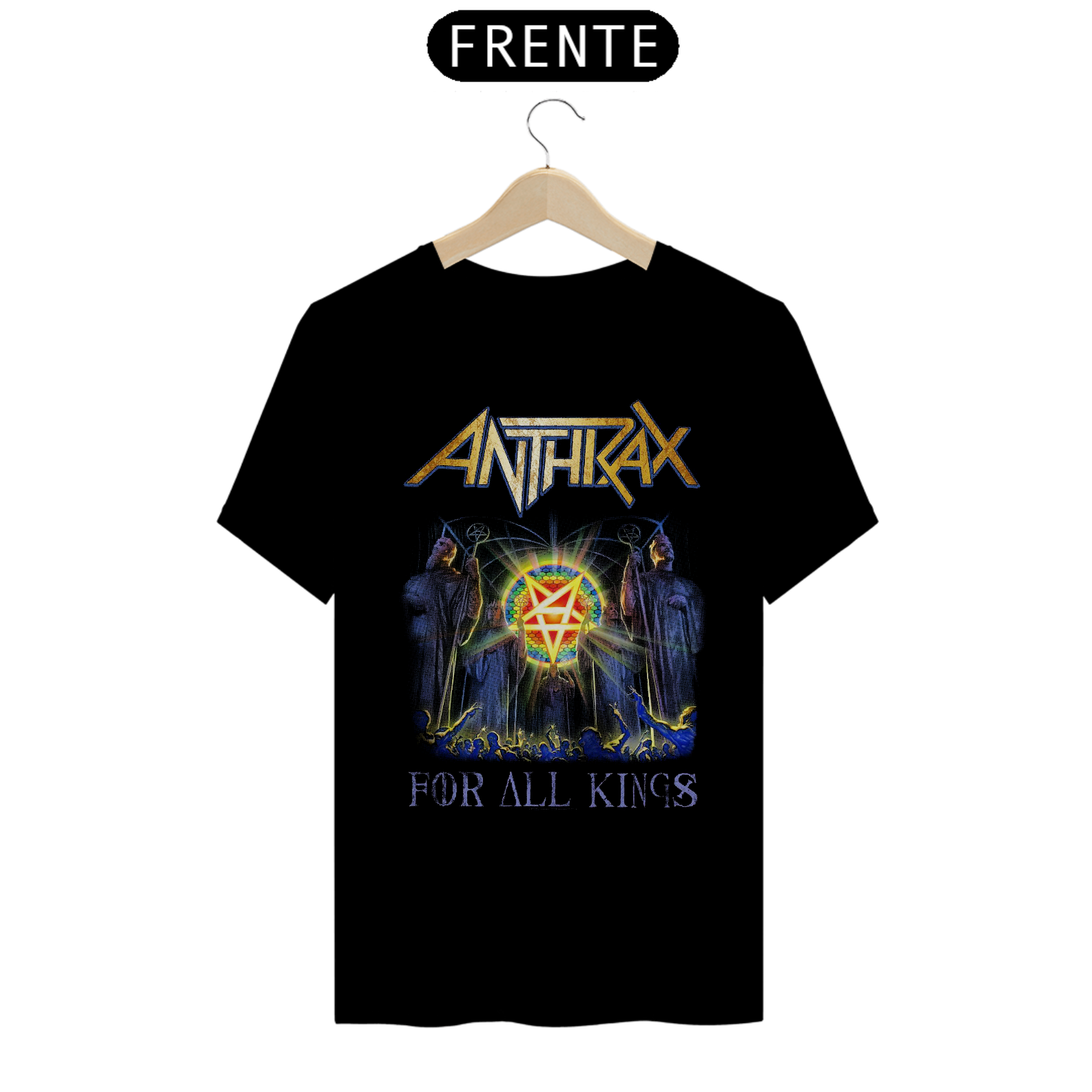T-shirt inspiration Anthrax unissex