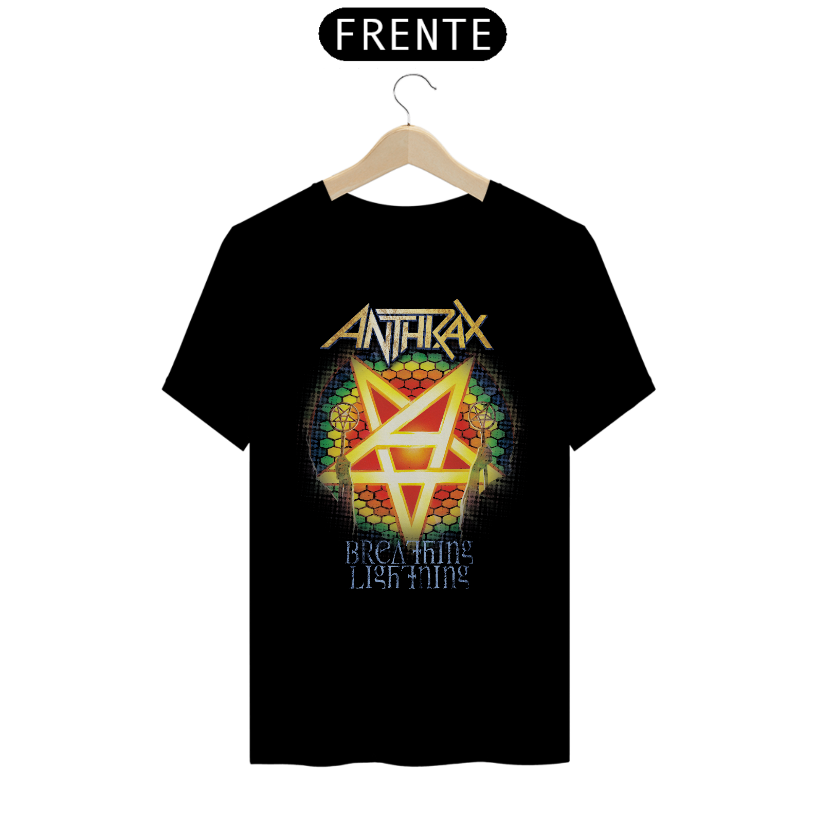 T-shirt inspiration Anthrax unissex