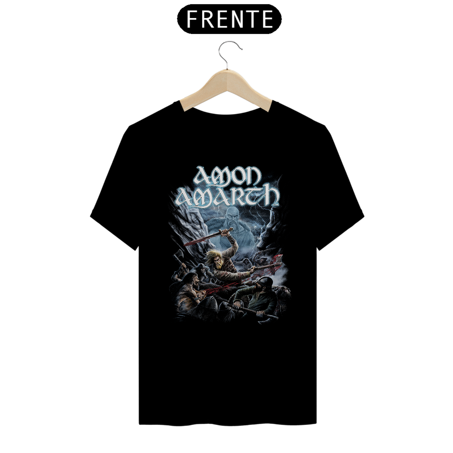 T-shirt inspiration Amon Amarth unissex