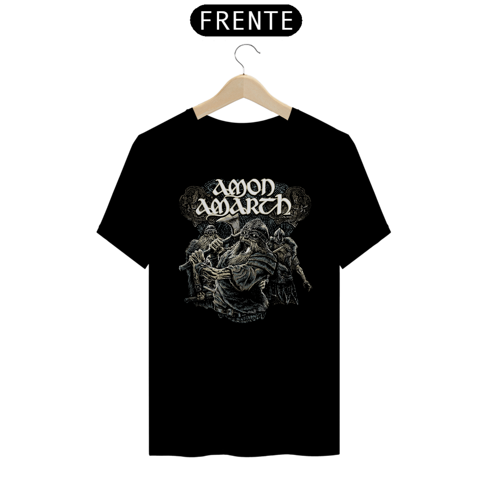 T-shirt inspiration Amon Amarth unissex