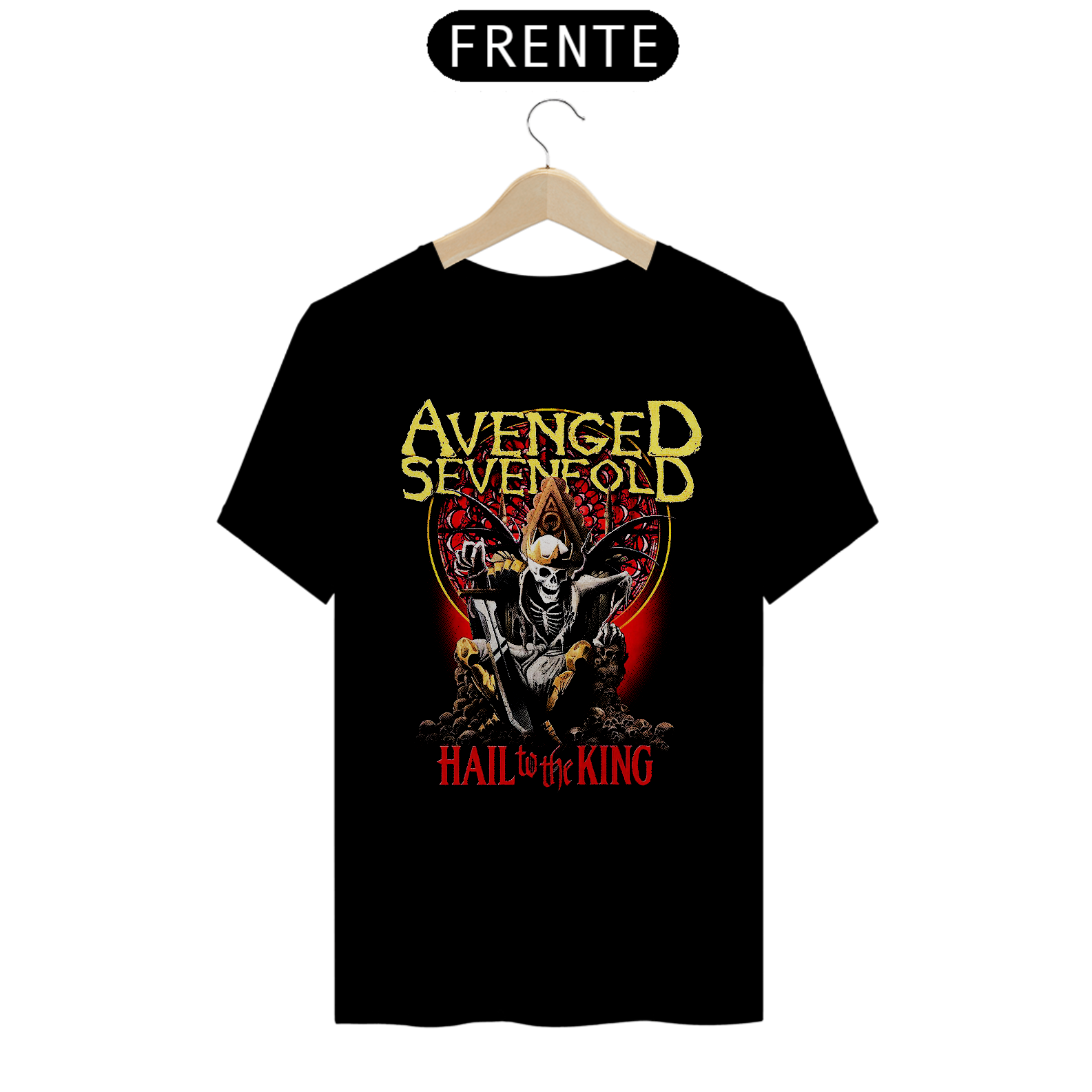 T-shirt inspiration Avenged Sevenfold Hail To The King unissex