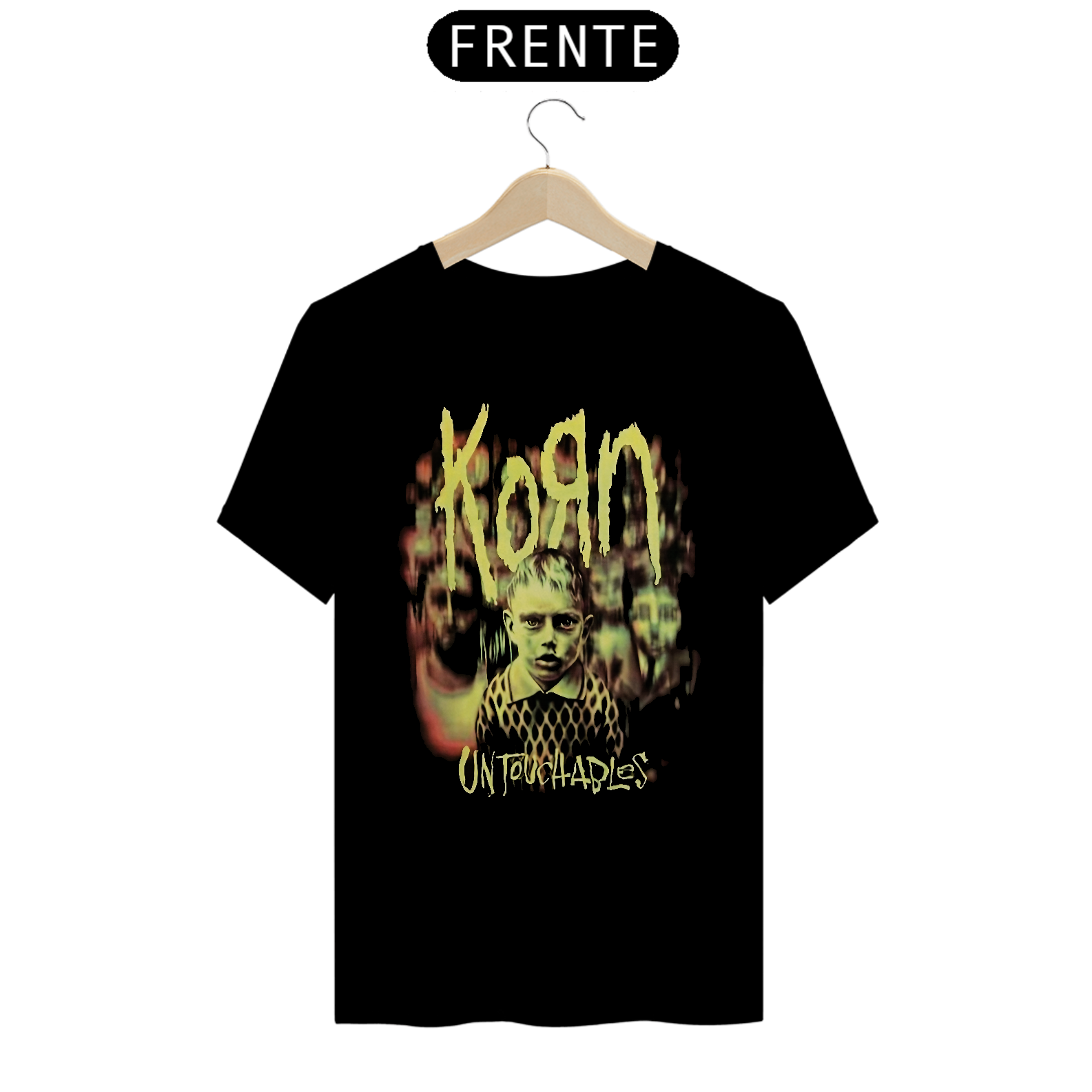 T-shirt inspiration Korn Untouchables unissex