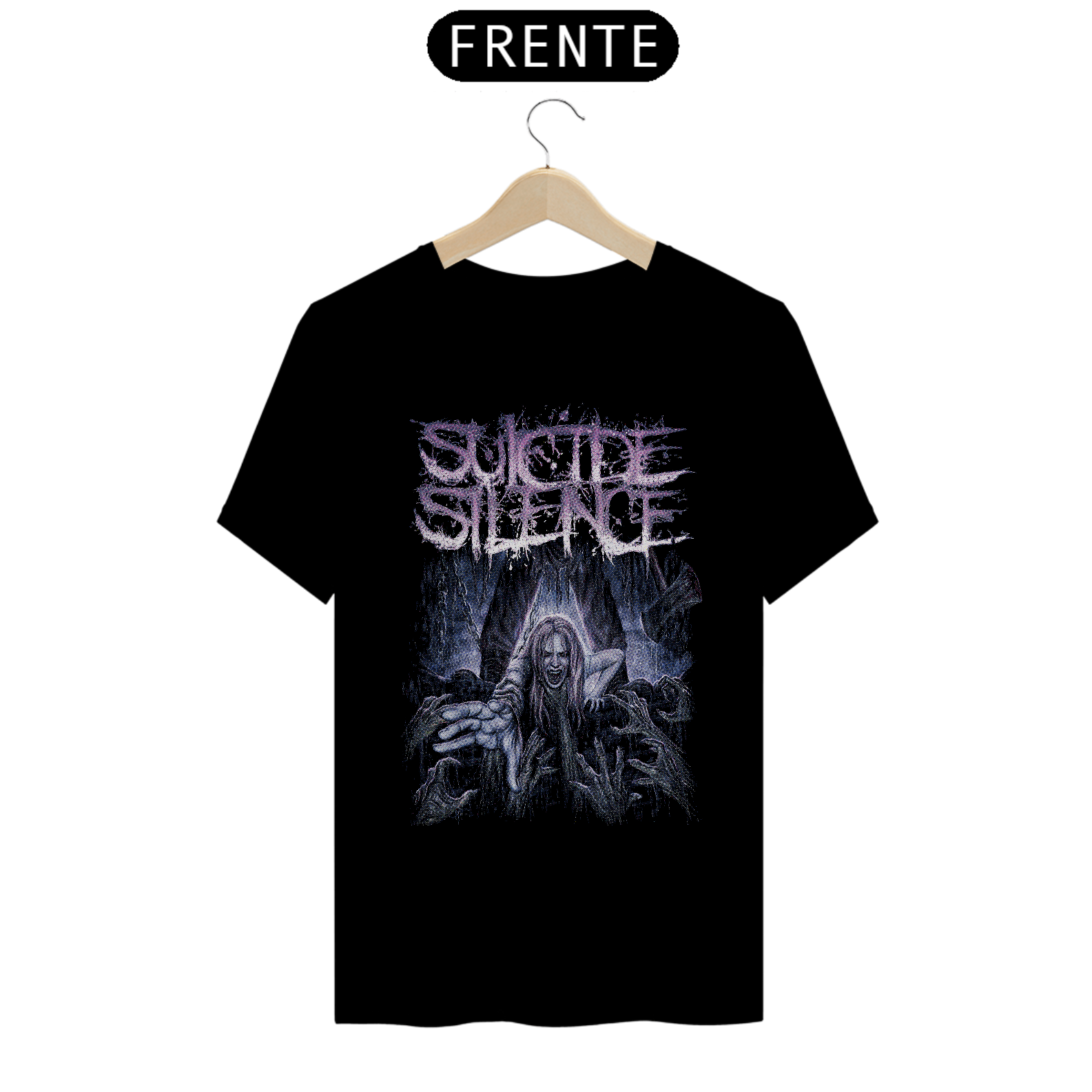 T-shirt inspiration Suicide Silence unissex