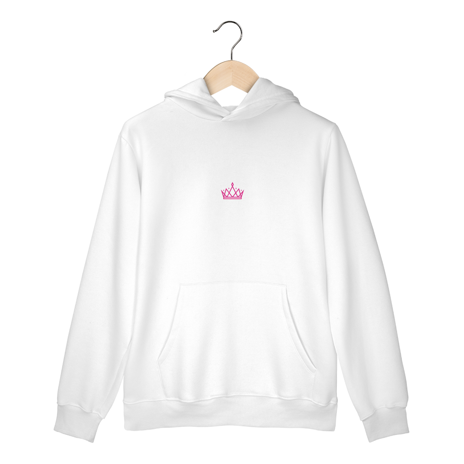 Nome do produto: Moletom Capuz King Pink