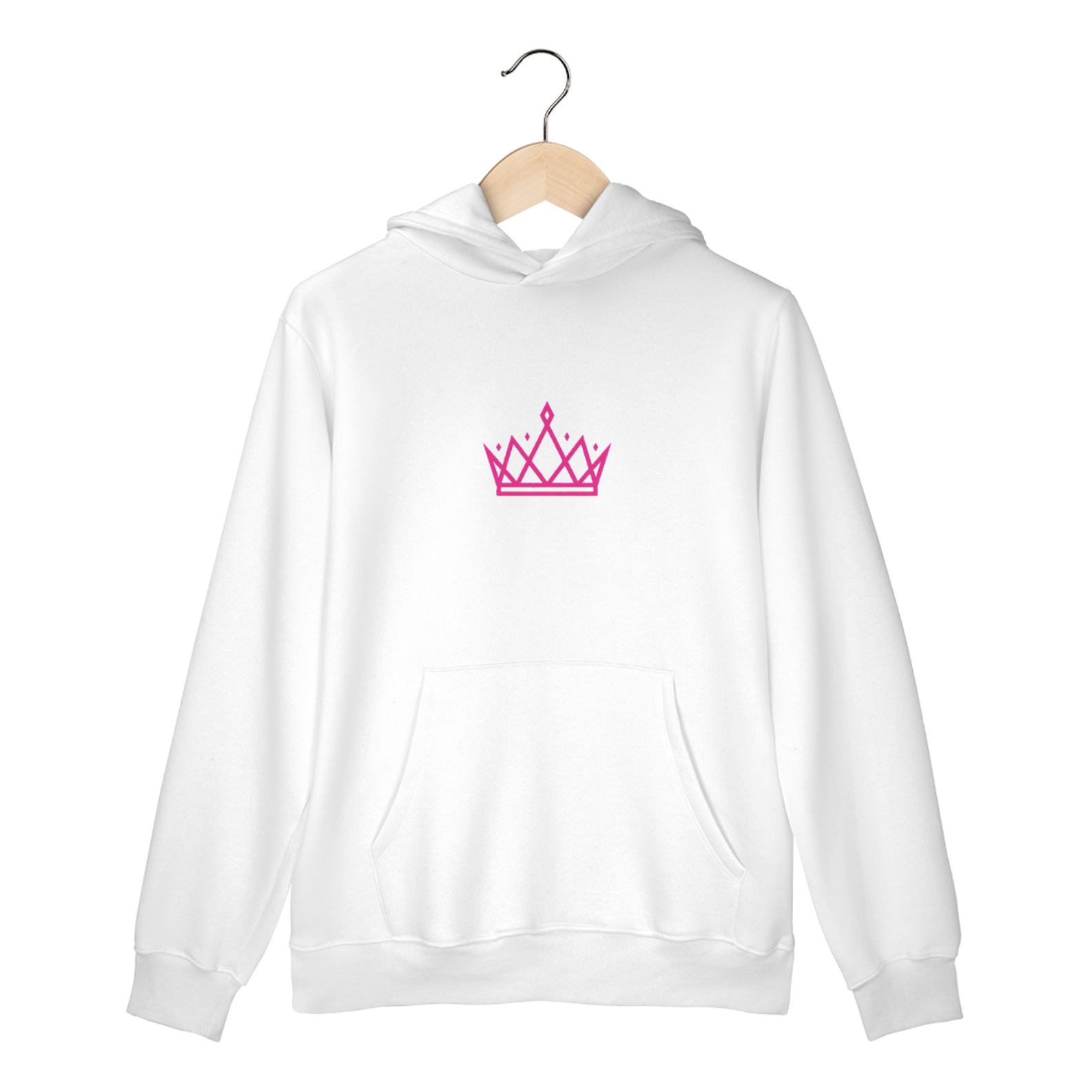 Nome do produto: Moletom Capuz King Pink