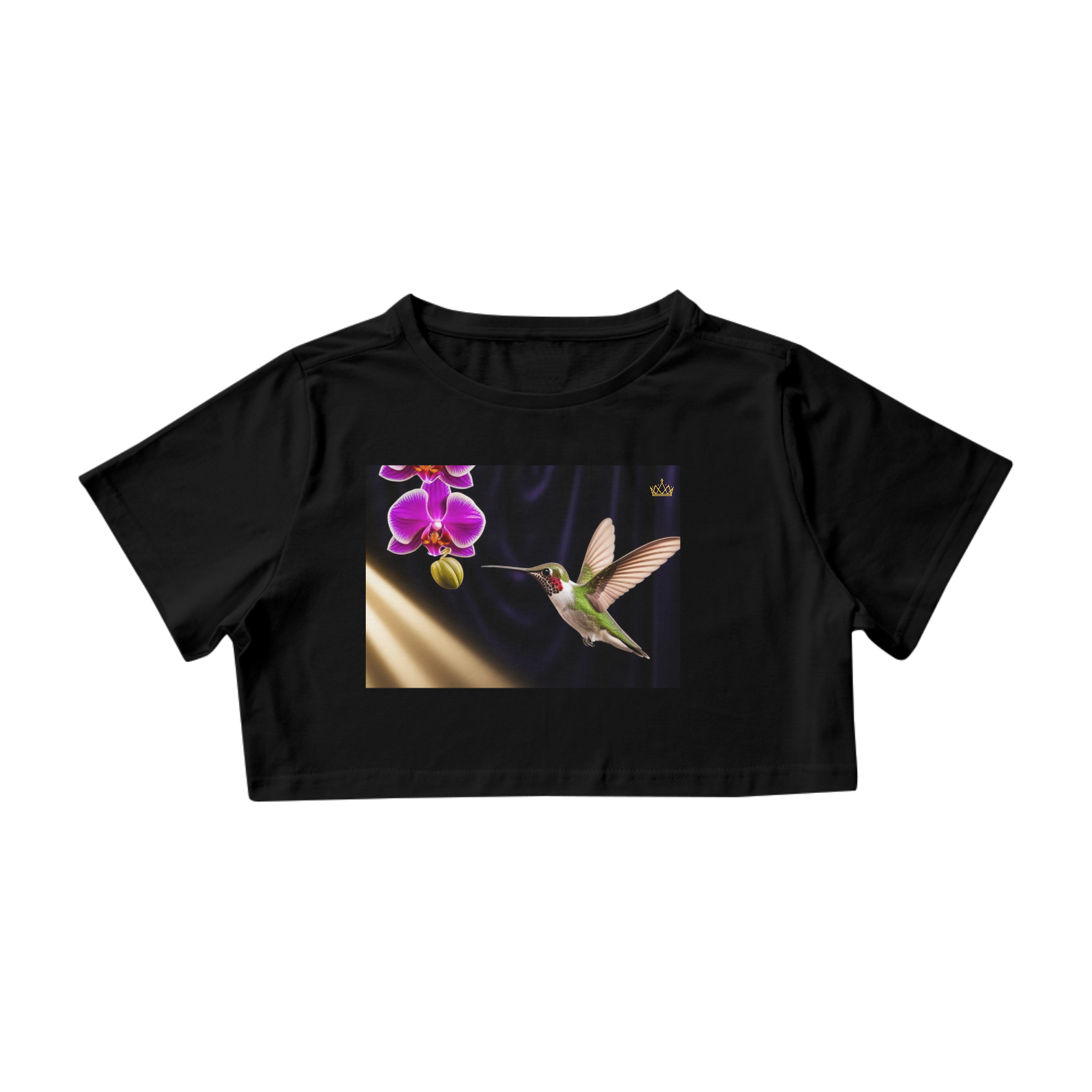 Nome do produto: Cropped O Beija-flor 