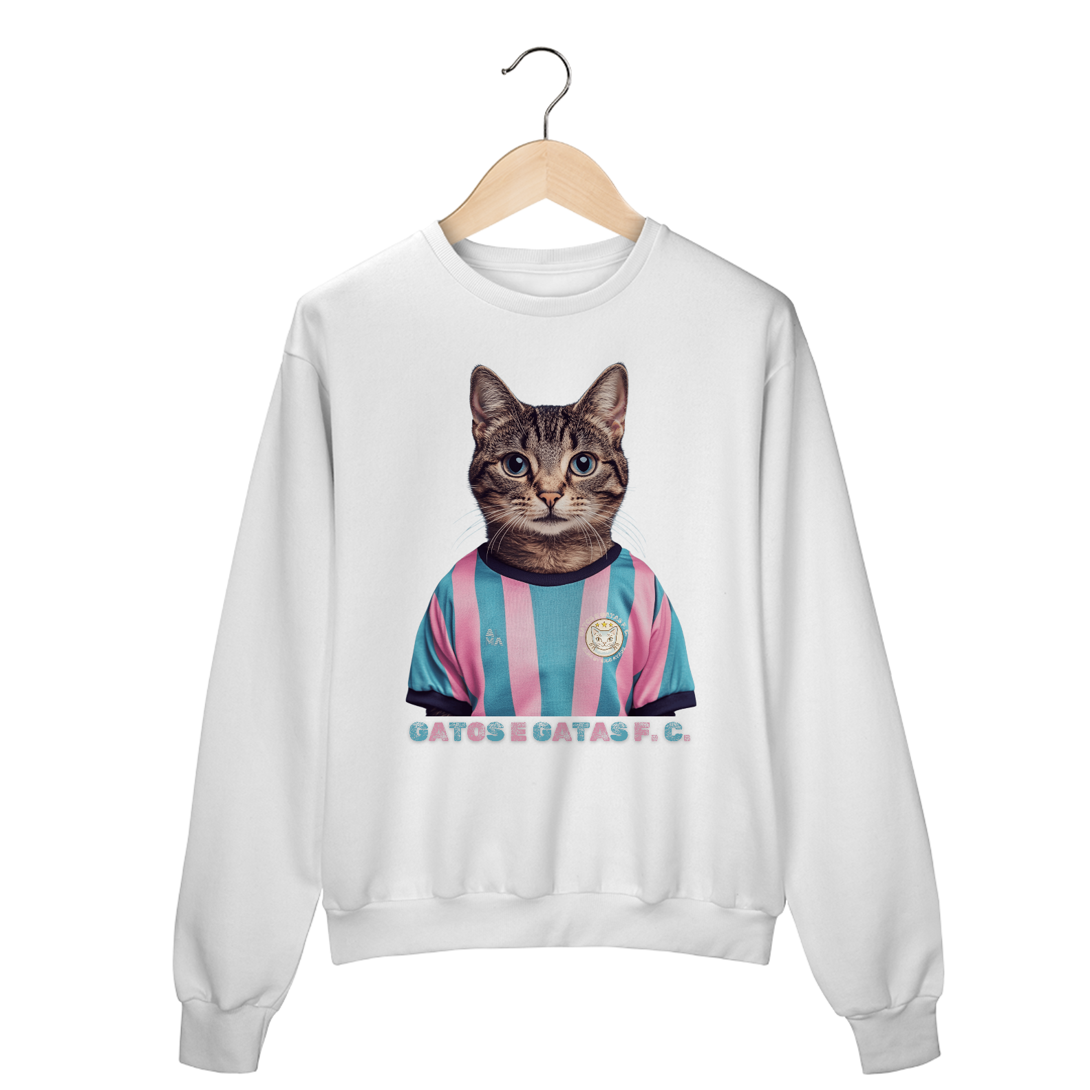Moletom Gatos e Gatas Futebol Clube