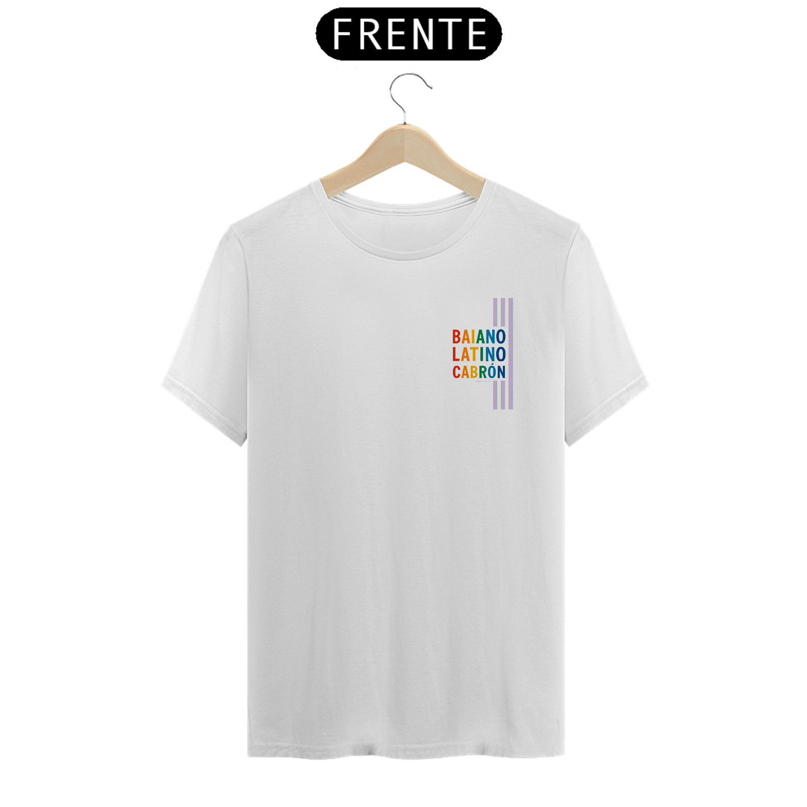 Camiseta Baiano Latino Cabrón LGBT+