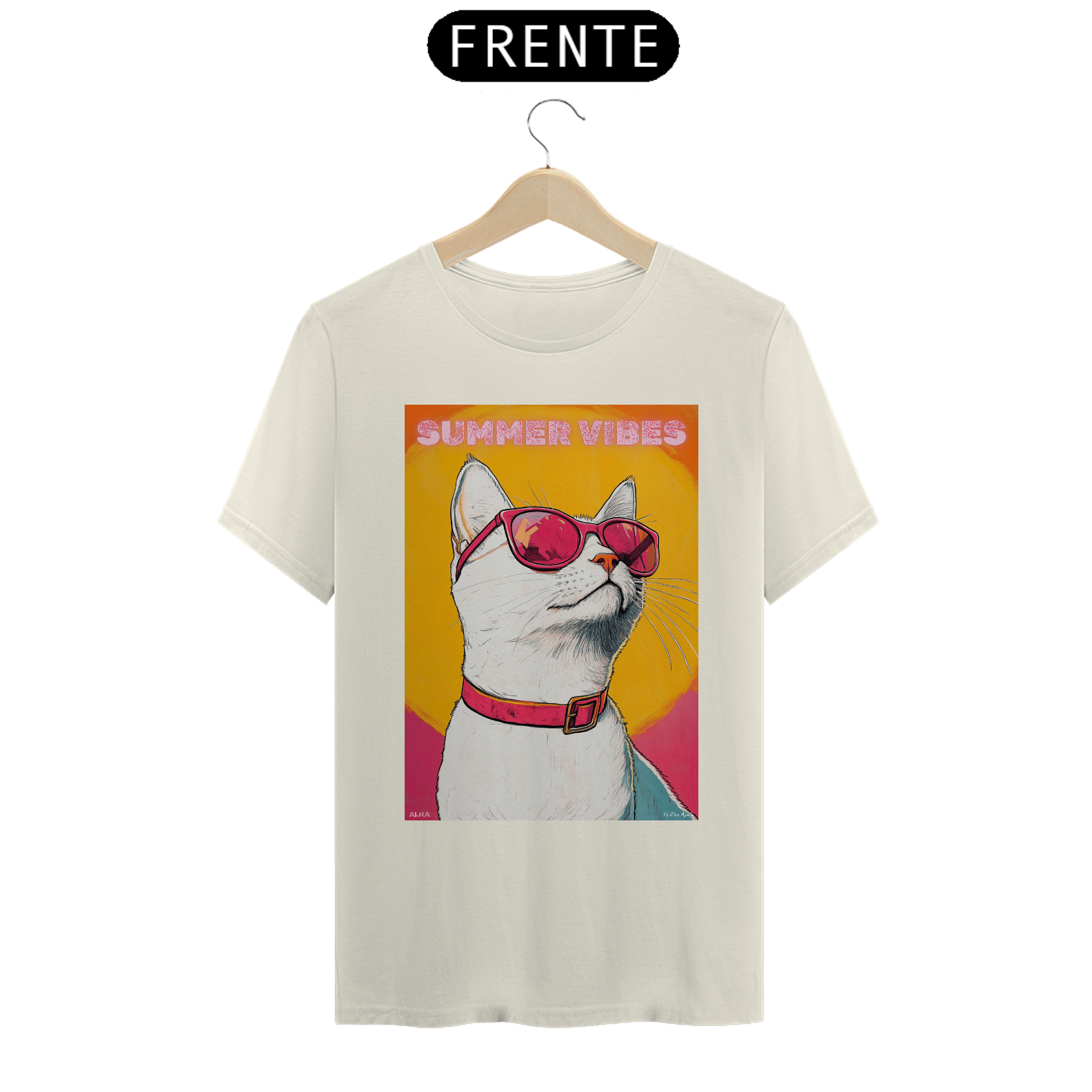 Camiseta Summer Vibes Cat - Prime