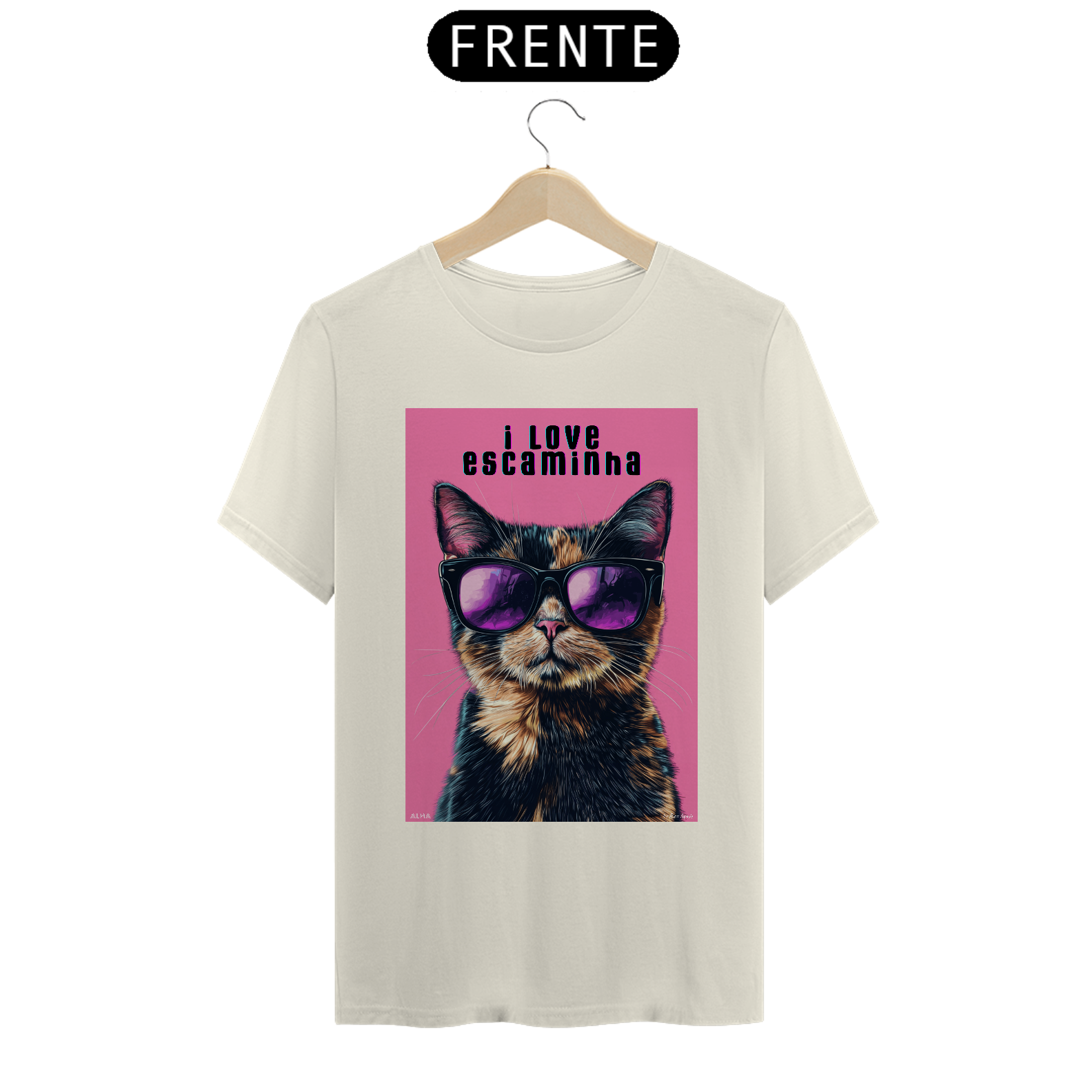 Camiseta I Love Escaminha