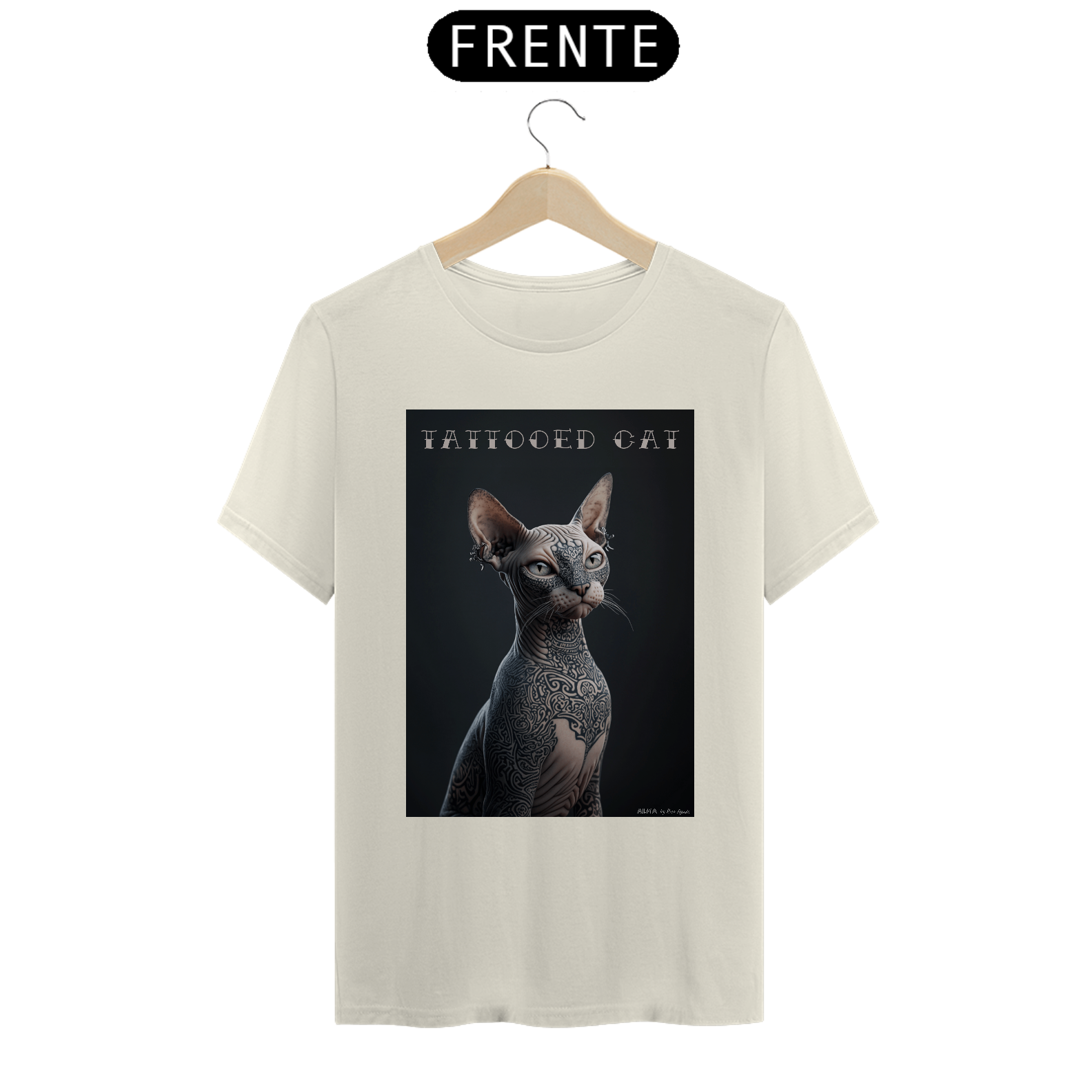 Camiseta Tattooed Cat - Prime