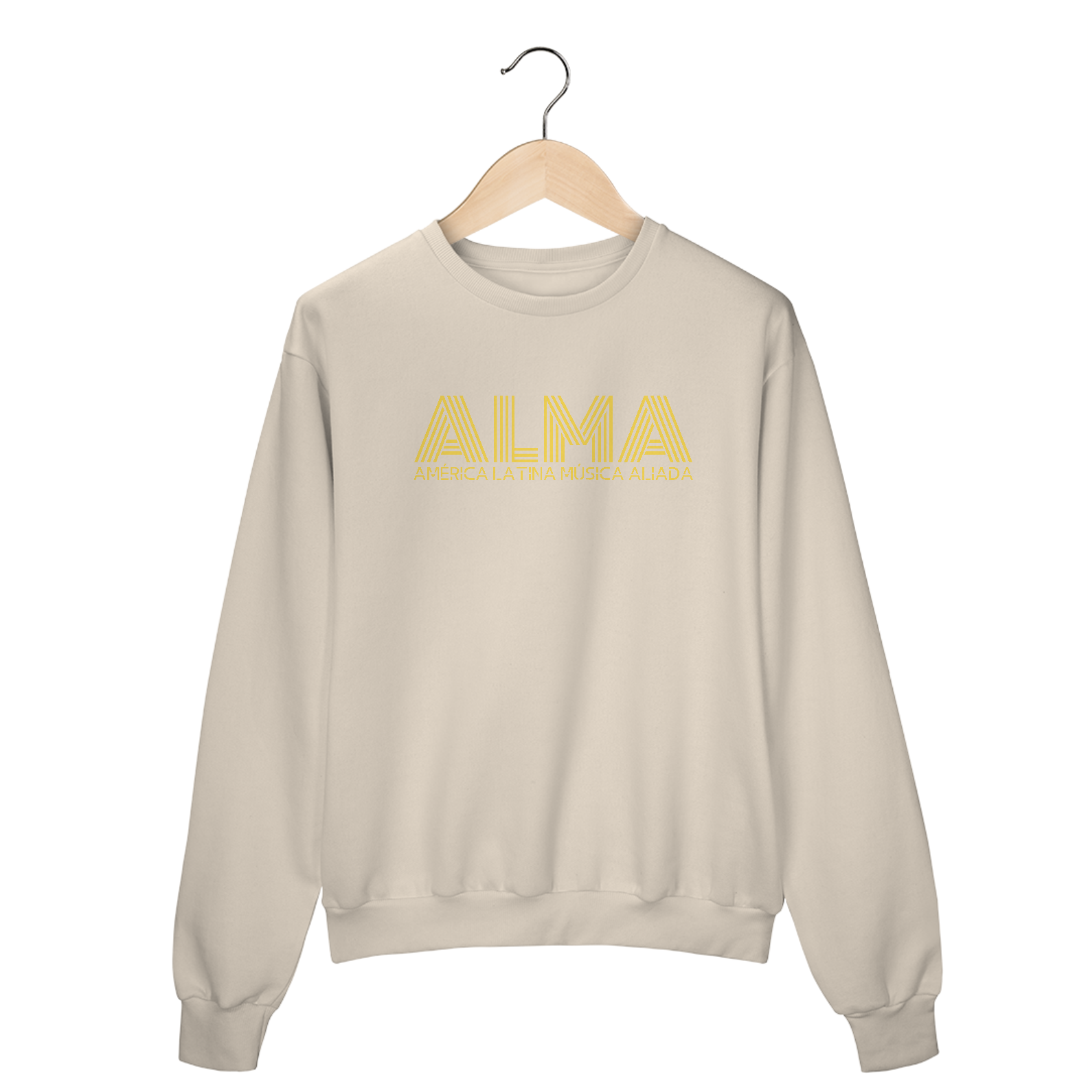 Moletom ALMA Amarelo