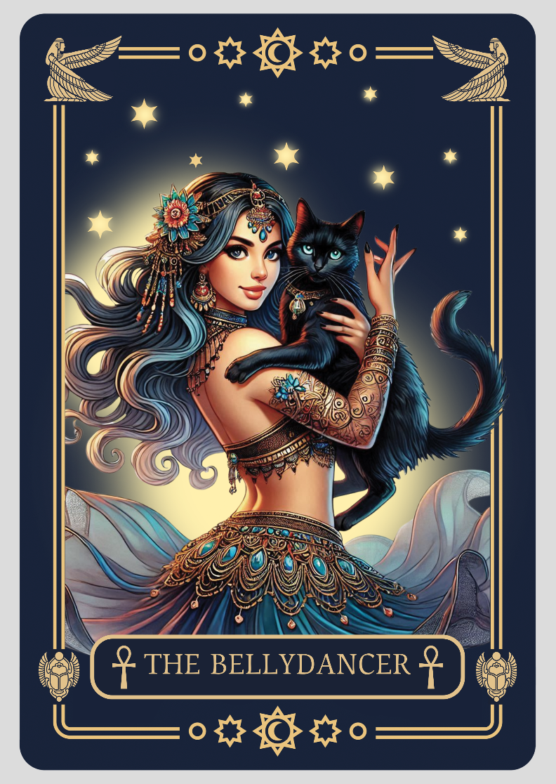 Poster Carta de Tarô - The Bellydancer