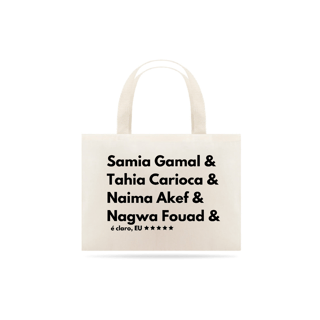 Samia gamal &+ Eco Bag