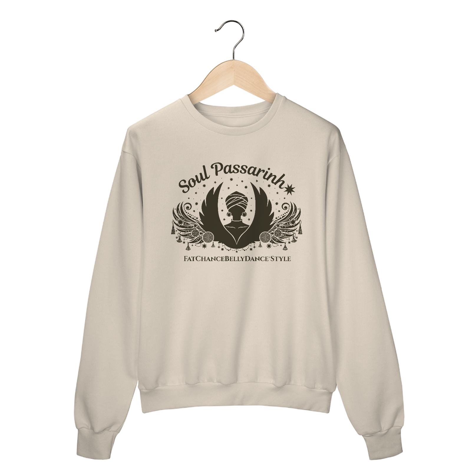 Moletom SOUL PASSARINHA - estampa CAFÉ