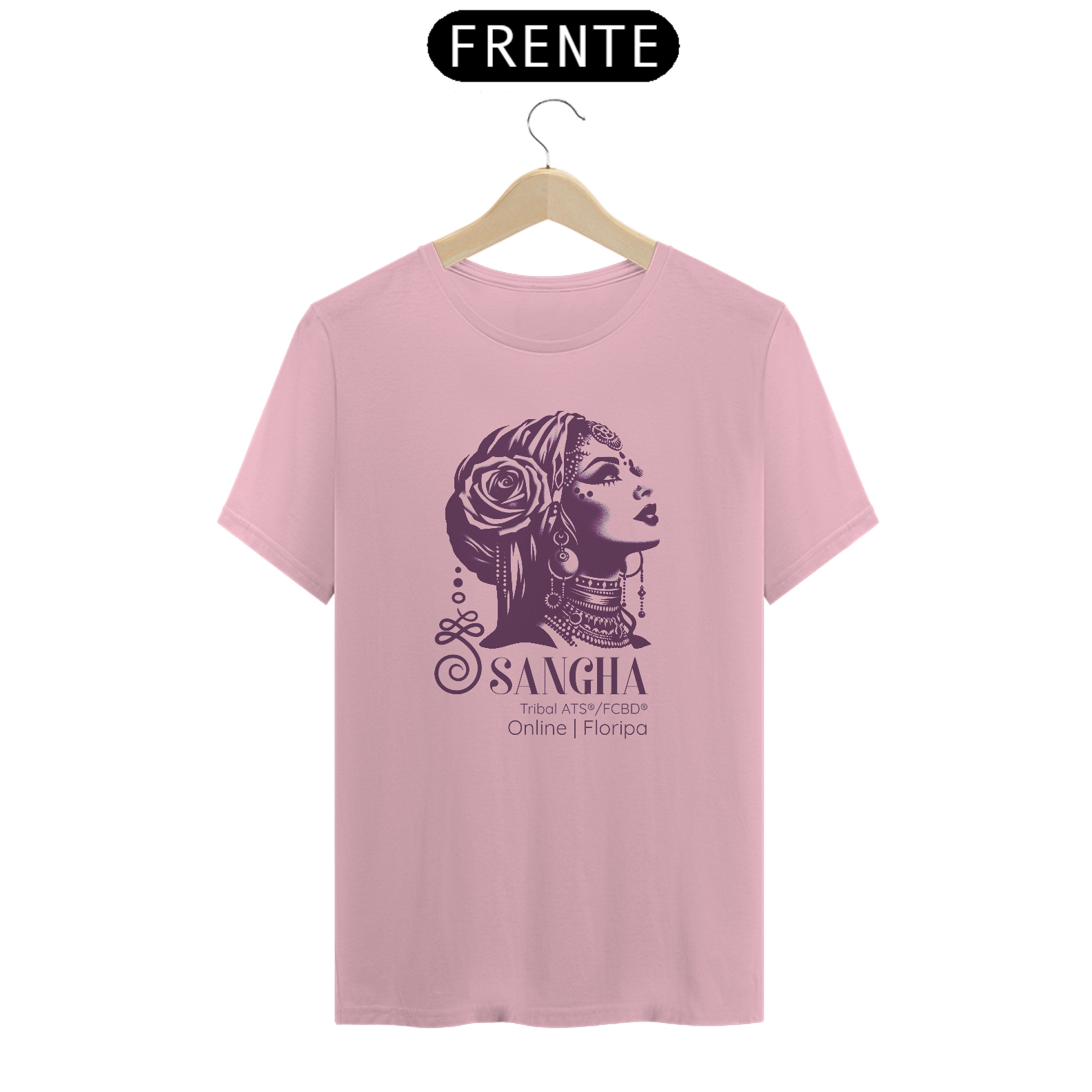 SANGHA T-SHIRT ROSA