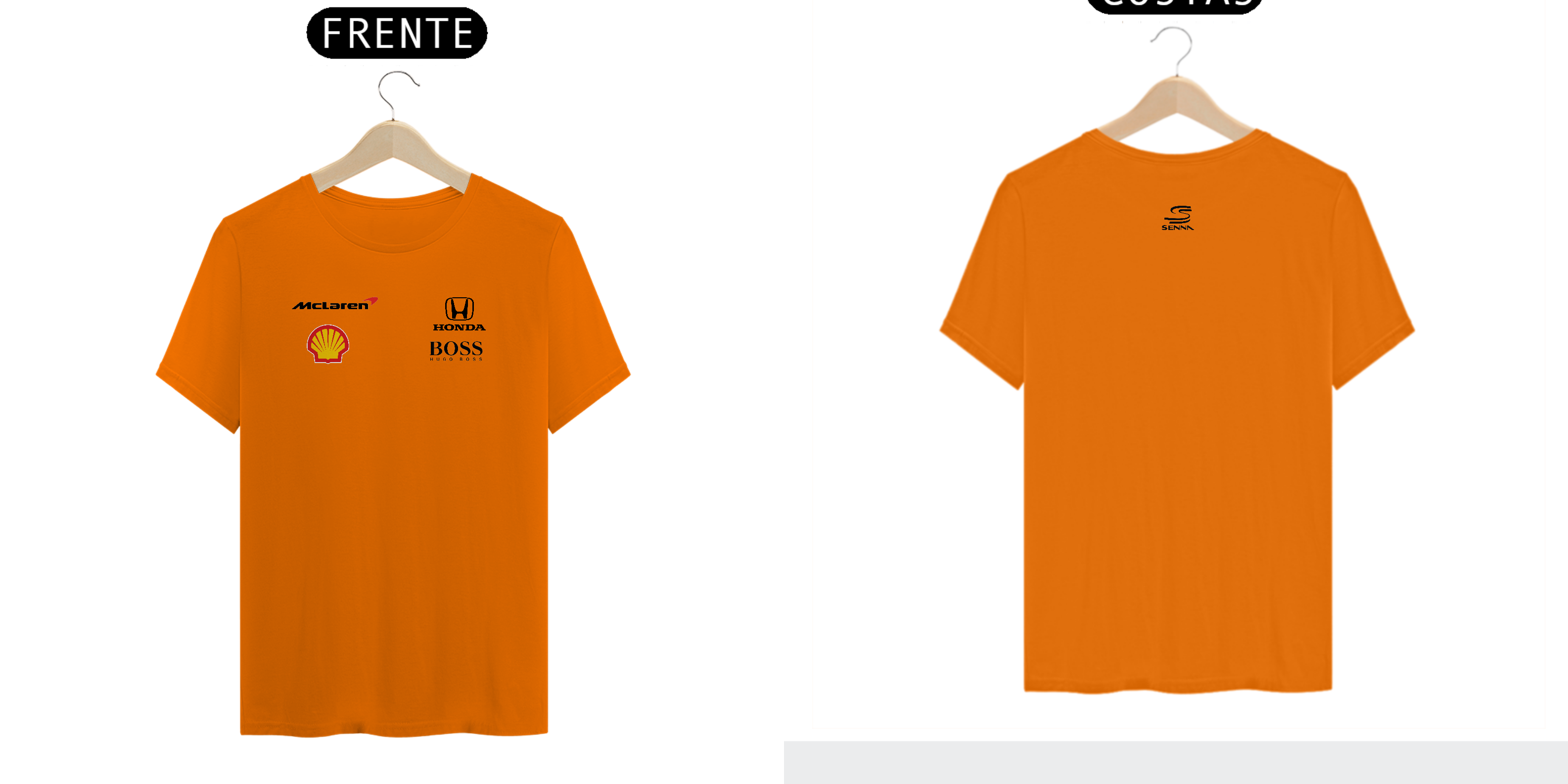 Nome do produto: Camiseta McLaren Senna 