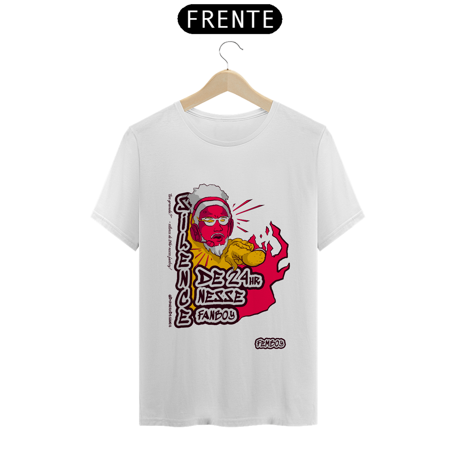 Nome do produto: CAMISA SILENCE 24hrs