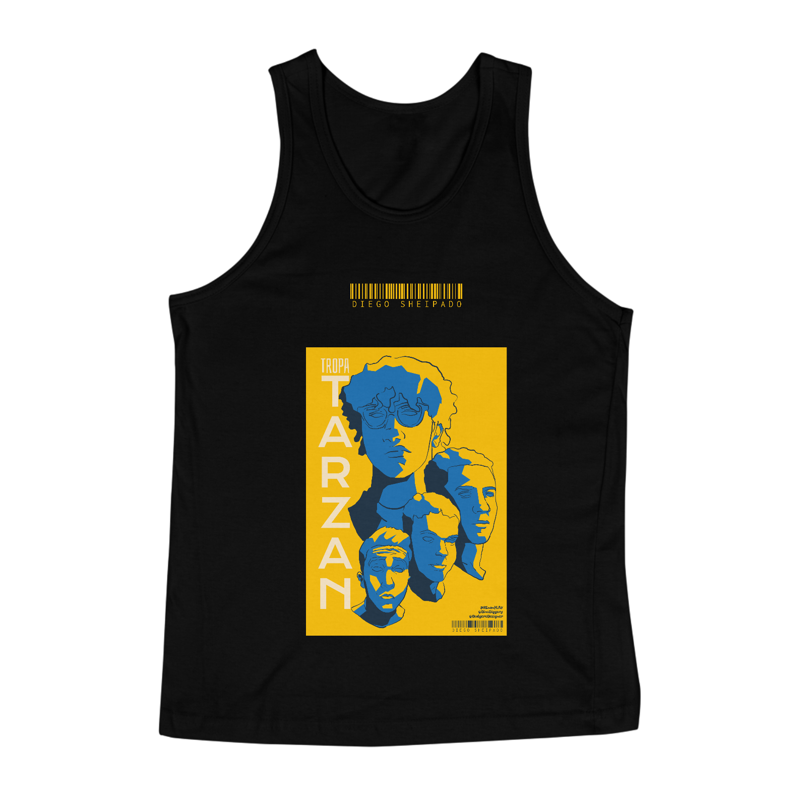 Nome do produto: REGATA TROPA TARZAN