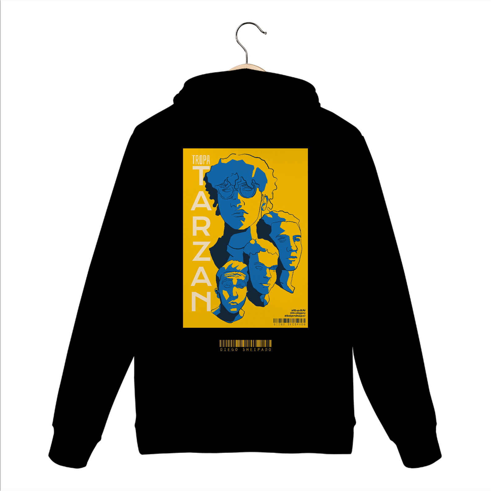 Nome do produto: MOLETOM TROPA TARZAN