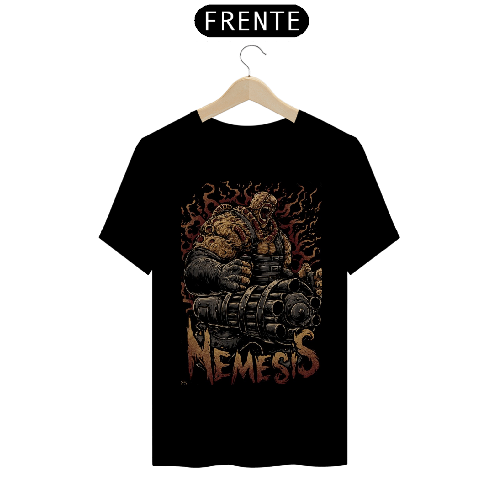 Nome do produto: Camisa Nemesis - Preta