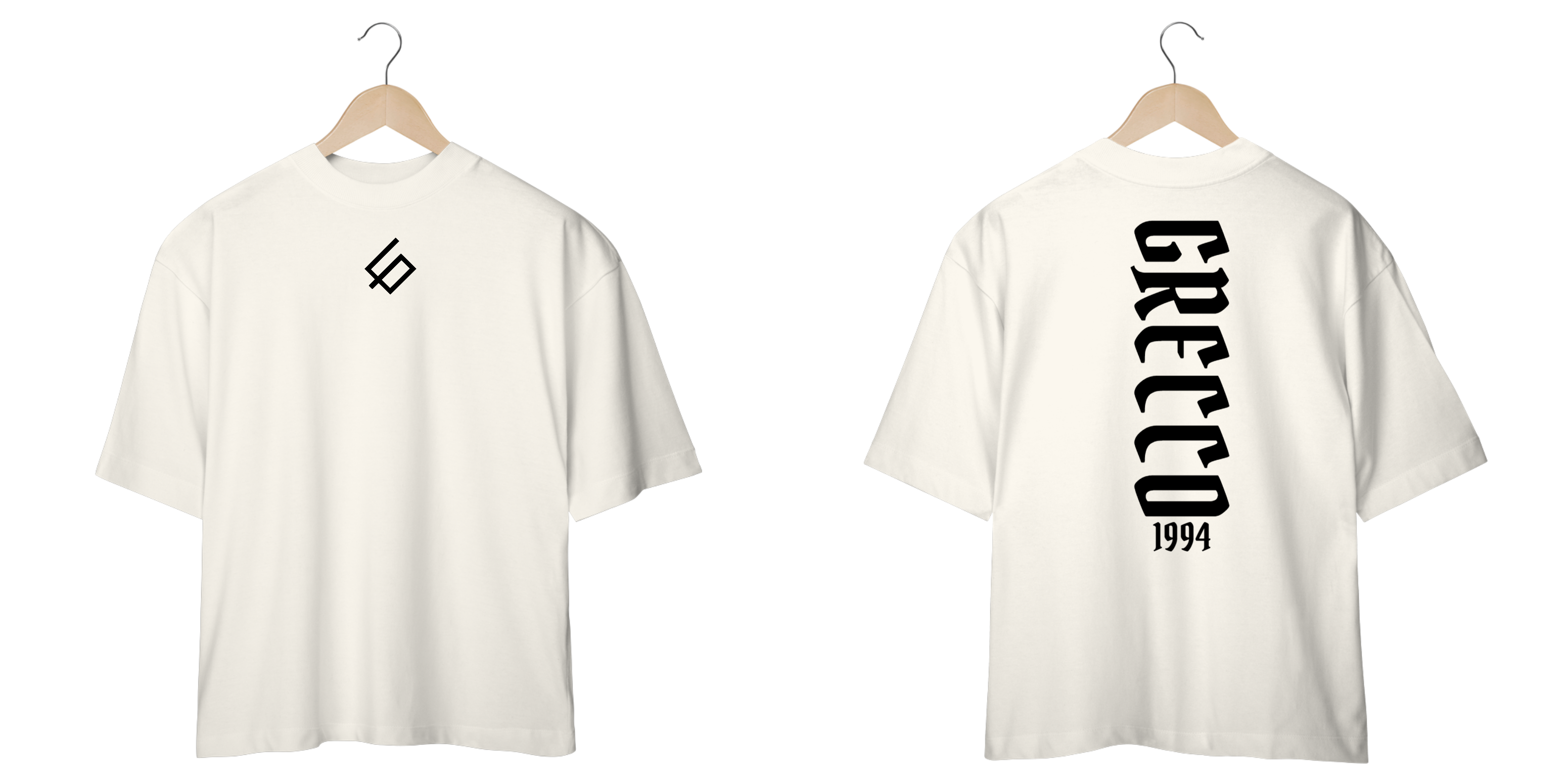 Nome do produto: CAMISA OVERSIZED GRECCO LUXO OFF WHITE