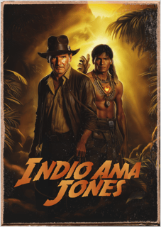 Índio Ama Jones | Poster