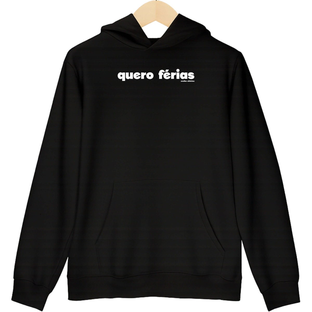 Moletom Quero Férias Unissex