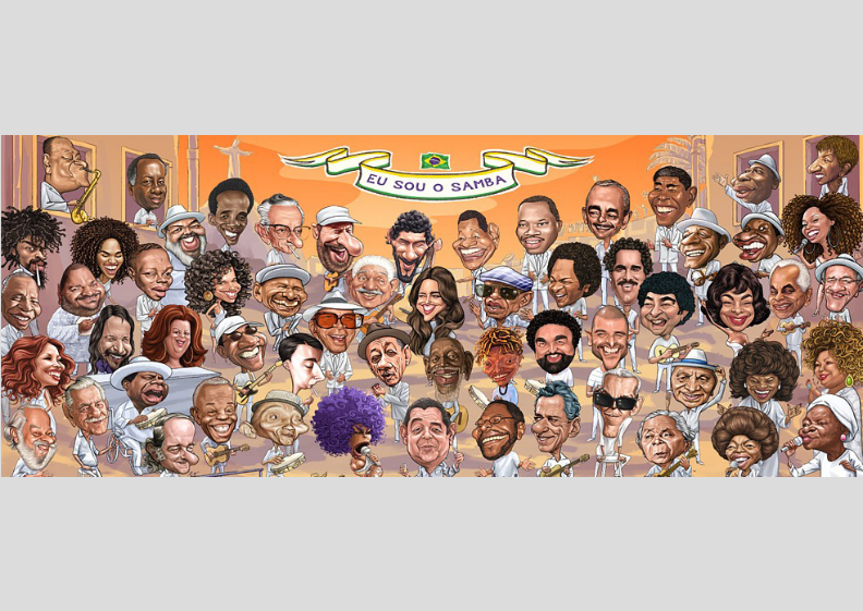 PÔSTER EU SOU O SAMBA