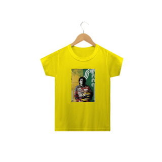Camiseta Infantil Airton Senna - Modelo 2