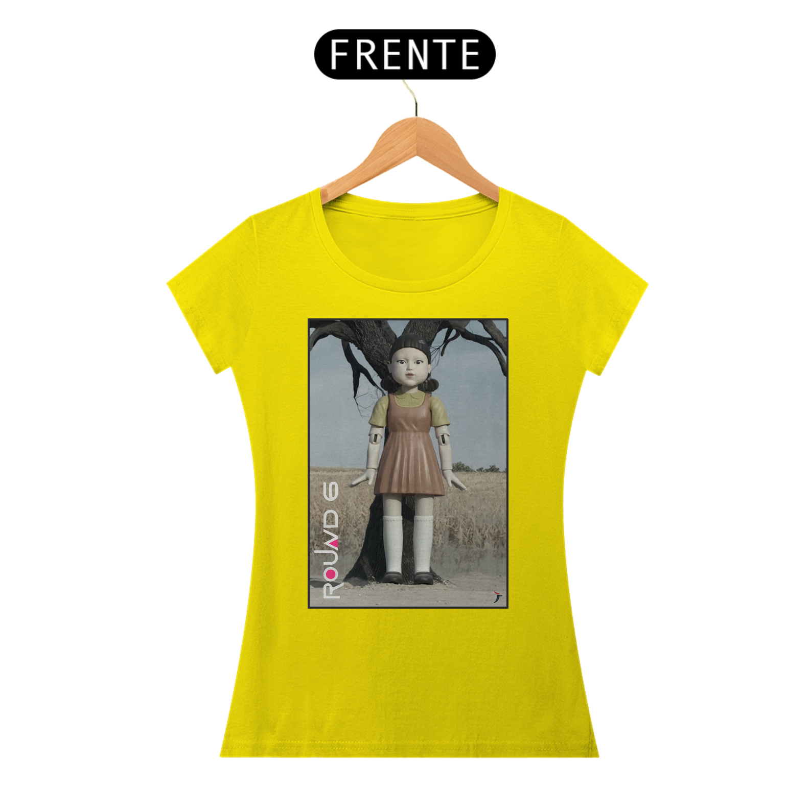 Baby Look Round 6 - Modelo 2