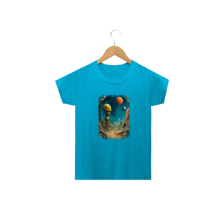 Camiseta Infantil Ufologia Modelo 1 - ET