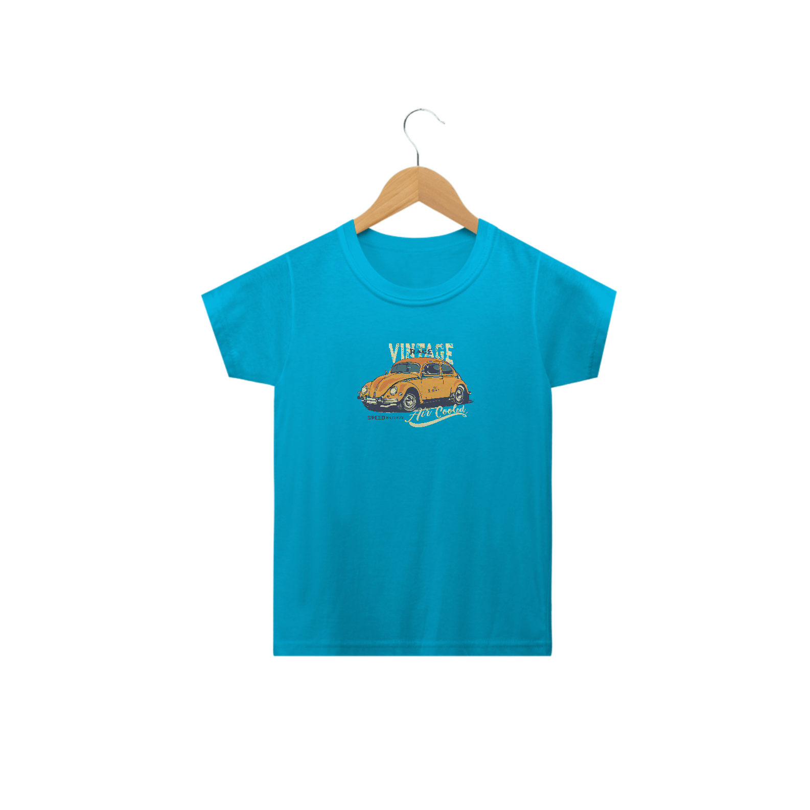 Camiseta Infantil Fusca Modelo 2 - Vintage Race