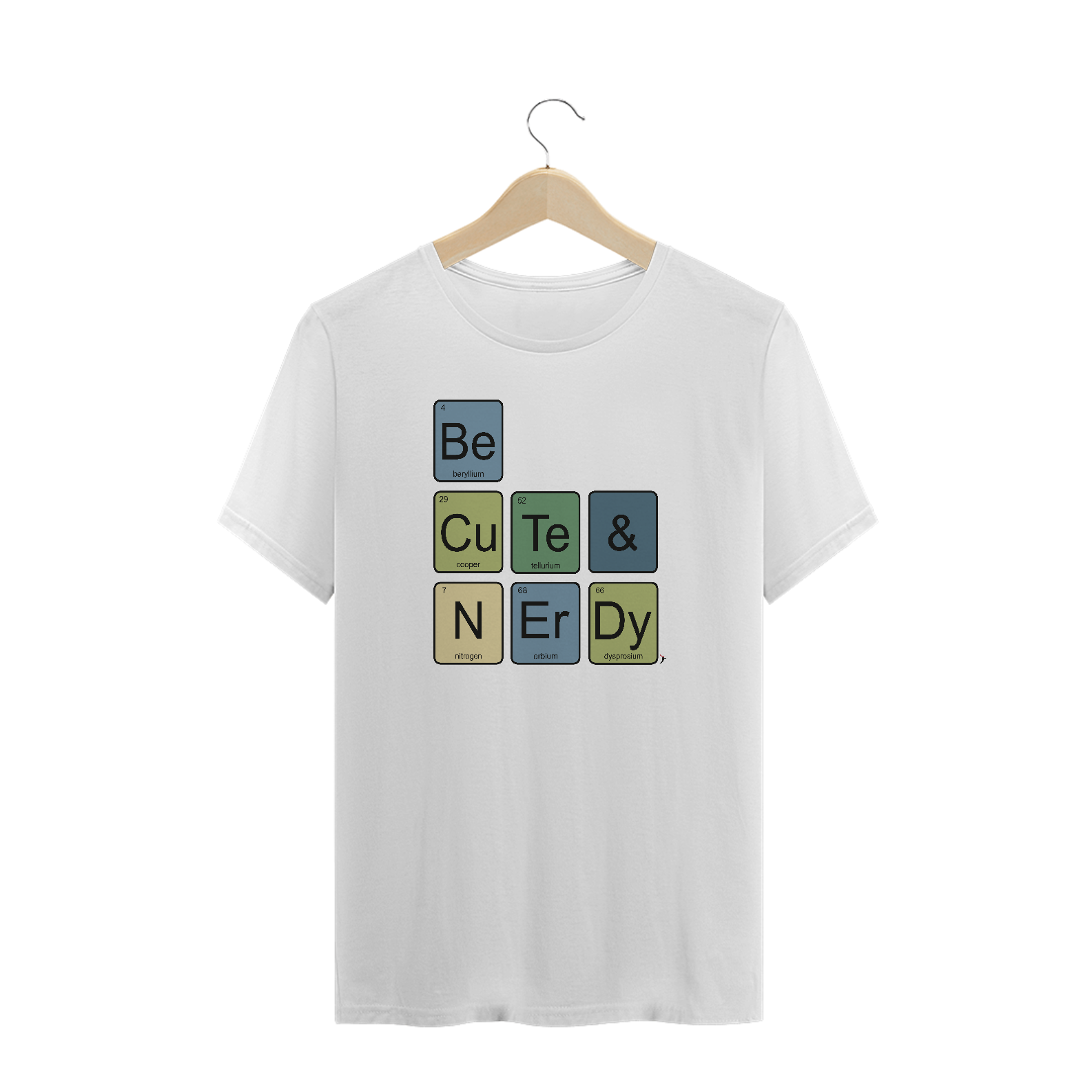 Camiseta Plus Size Be Cute And Nerdy