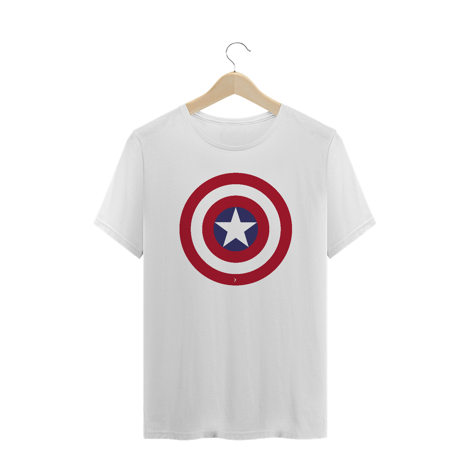 Camiseta Plus Size Capitão América - Modelo 2