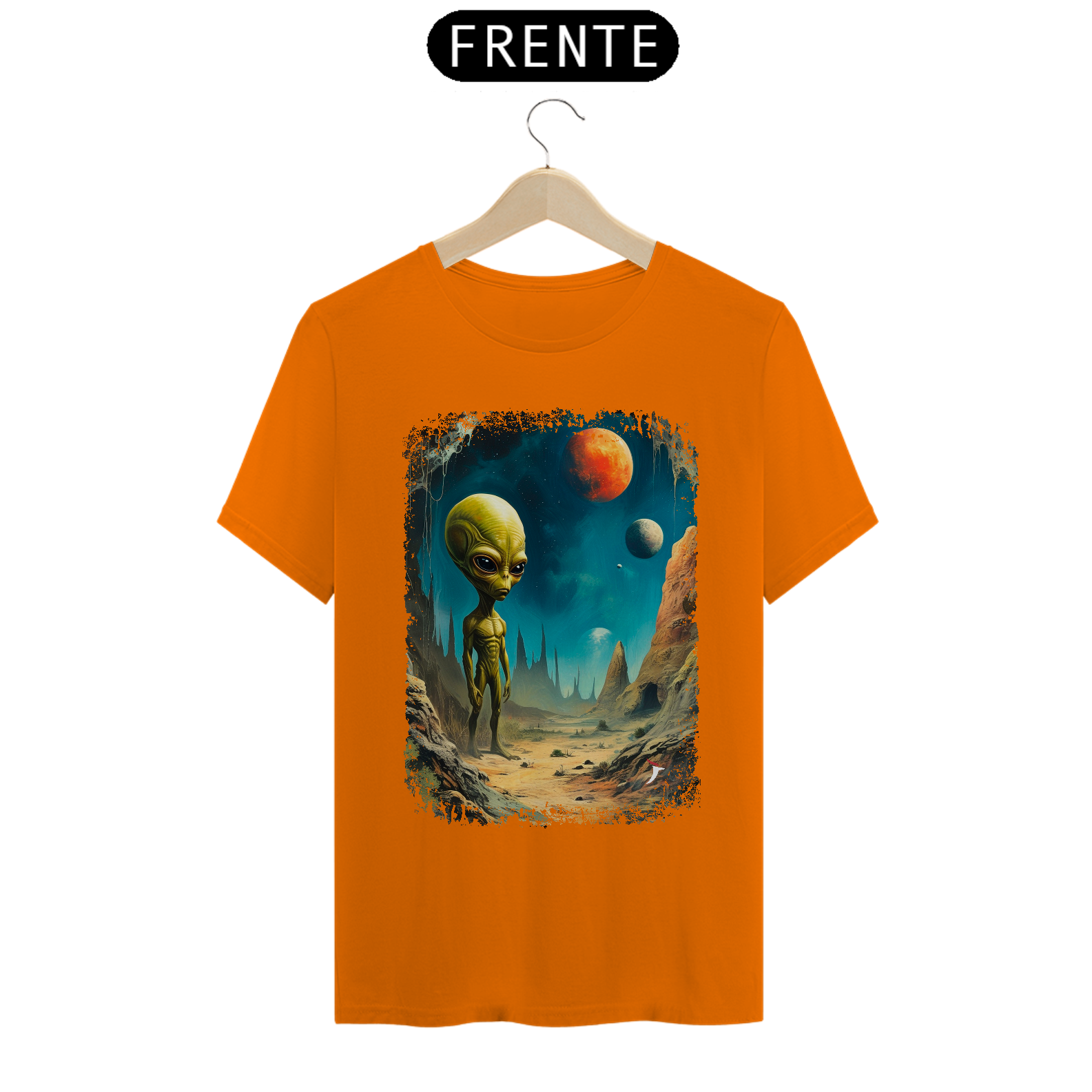 Camiseta Ufologia Modelo 1 - ET
