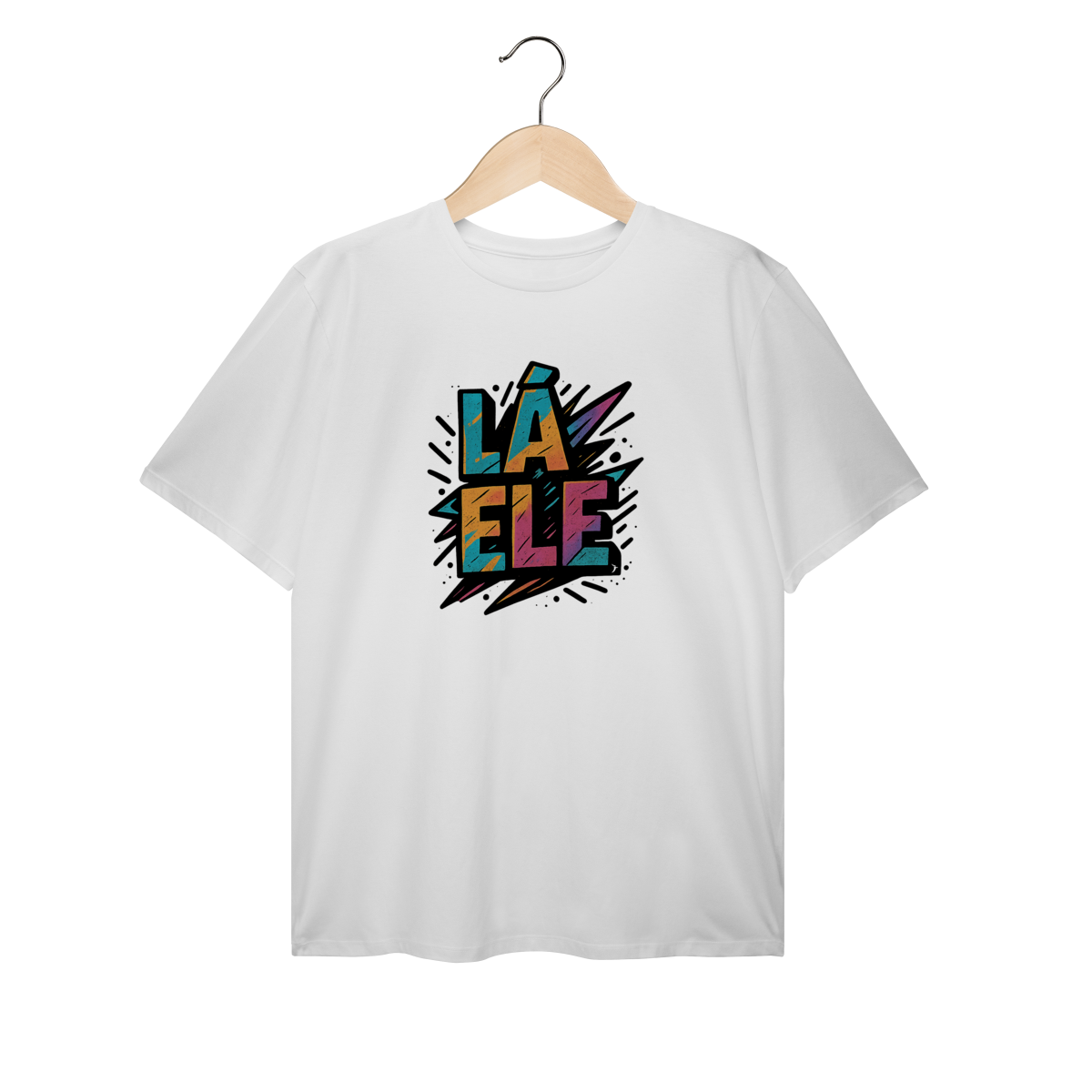 Camiseta Plus Size Lá Ele