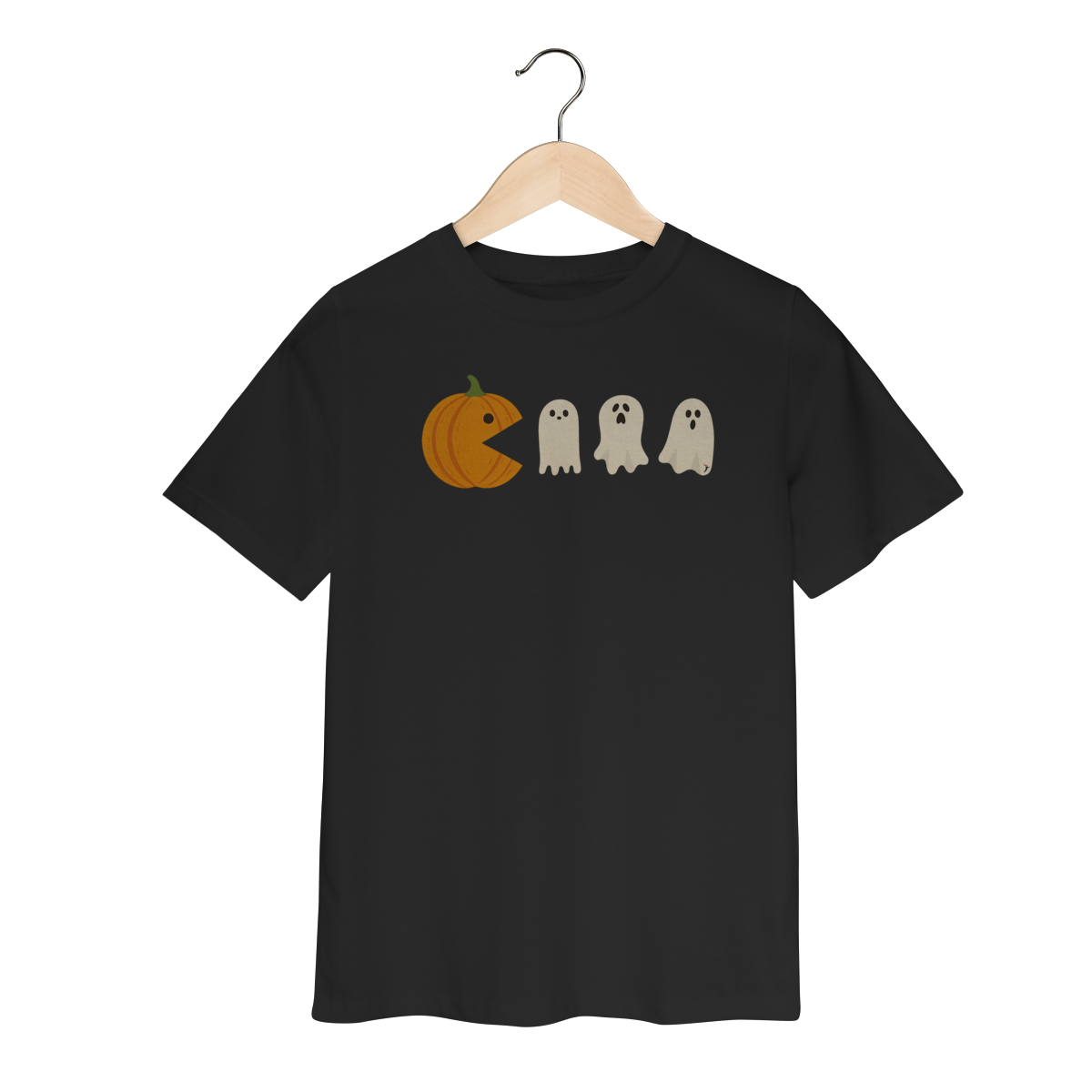 Camiseta Infantil Halloween Modelo 1 - Pacman