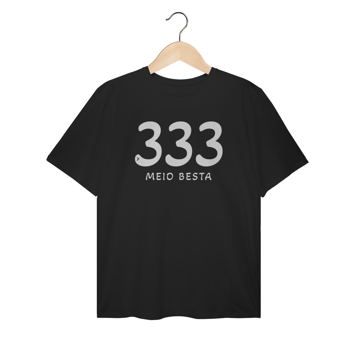 Camiseta Plus Size 333 Meio Besta