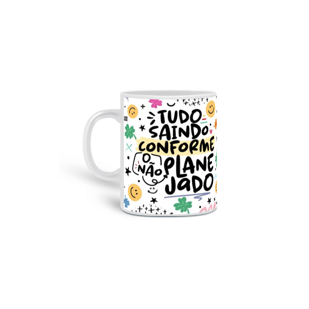Nome do produto: Caneca personalizada frases
