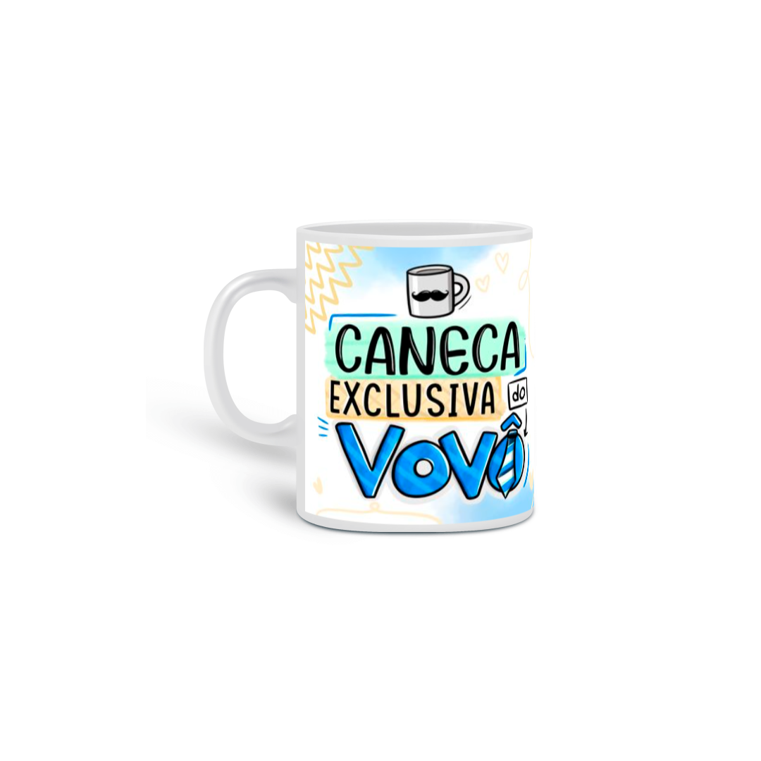 Nome do produto: Caneca personalizada do vovo