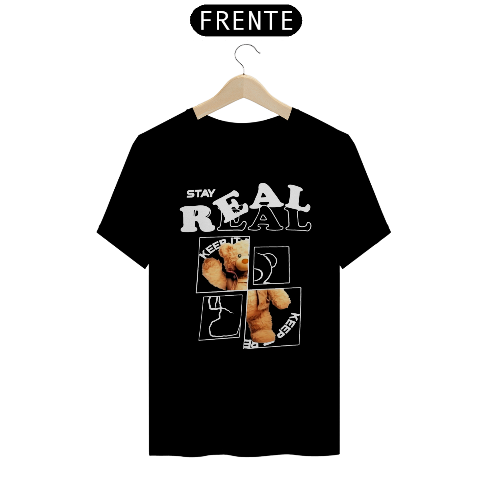 Nome do produto: T-shirt  Stay Real