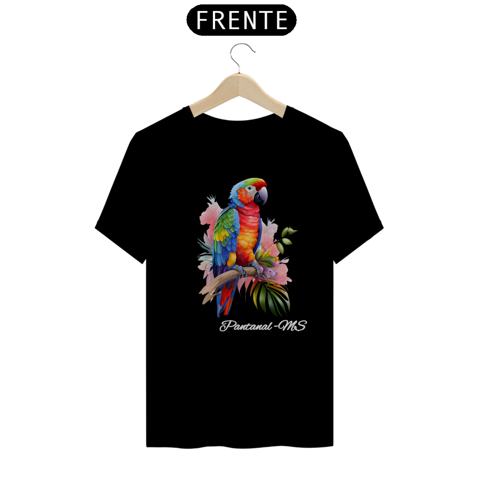 Nome do produto: T-shirt  Pantanal Arara 2