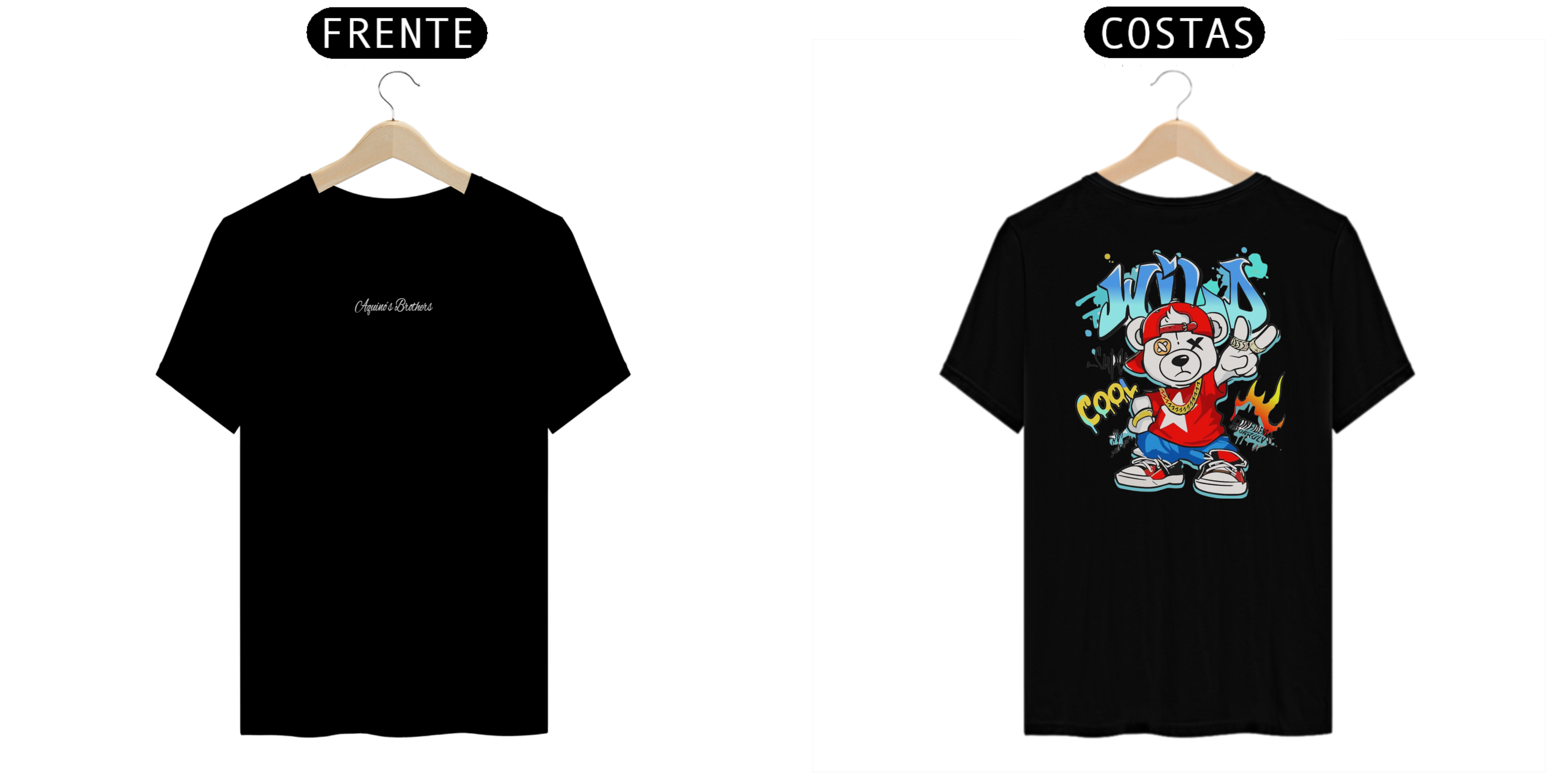 Nome do produto: T-shirt  aquinos brothers