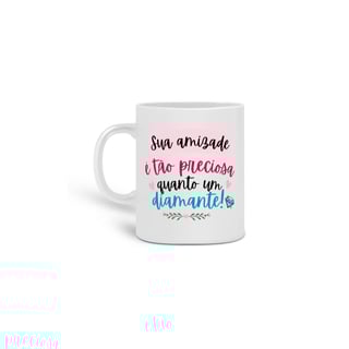 Caneca Porcelana - Amizade