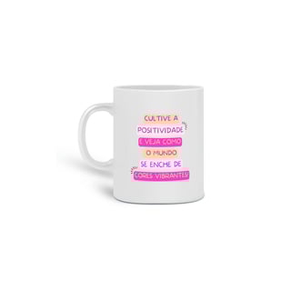 Caneca Porcelana - Frase Motivacional