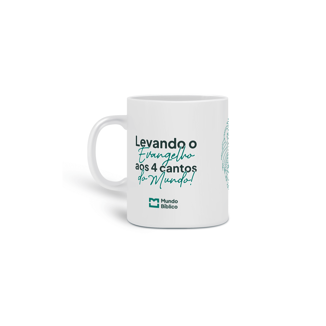 Caneca | 4 cantos do Mundo